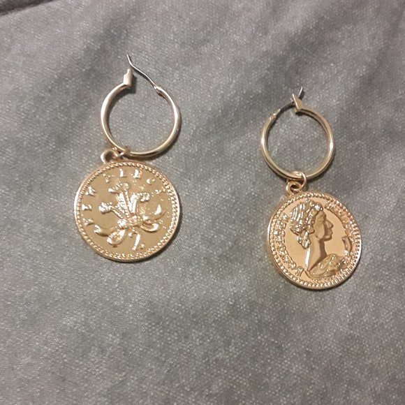 Coin hoops - Picture 2 of 2